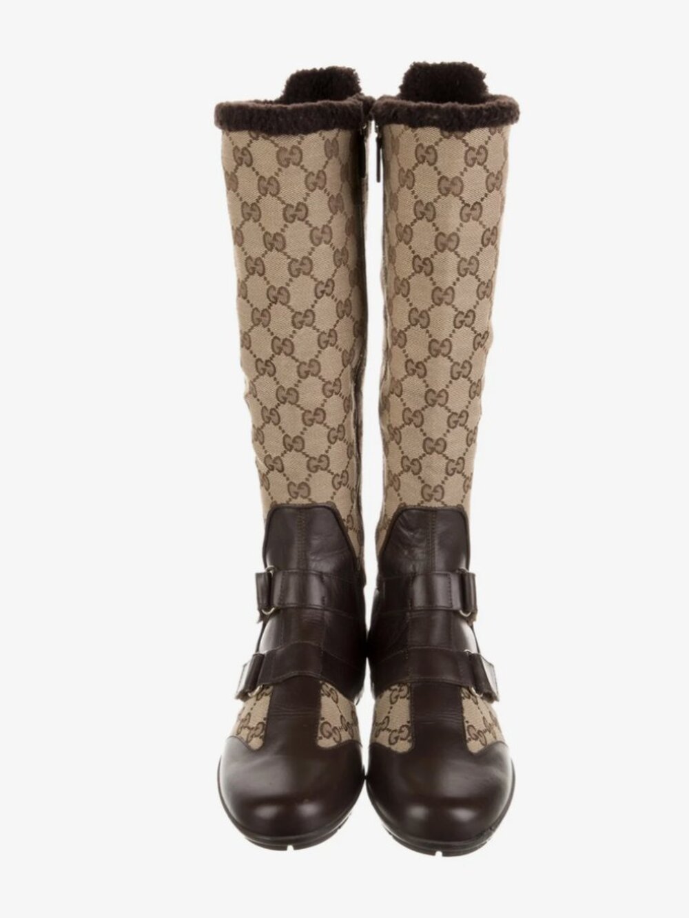 GG Canvas Canvas Boots 7.5